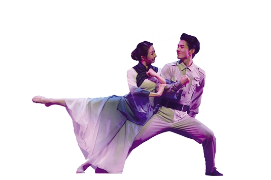 江門大力推進文化強市建設。圖為僑鄉(xiāng)原創(chuàng)舞劇《僑批·家國》。