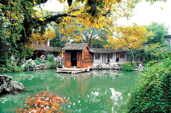 同里古鎮(zhèn)風(fēng)景優(yōu)美。