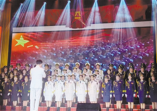 我市舉行2024年“雙擁花開映五邑”軍地文藝演出。