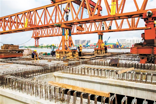 開平市三埠港搬遷項(xiàng)目建設(shè)有序推進(jìn)。