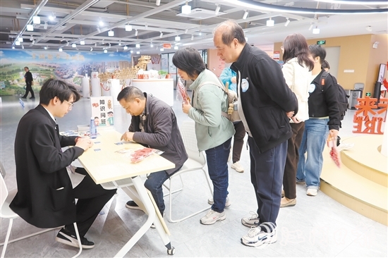 活動中，各位人才參與互動小游戲。