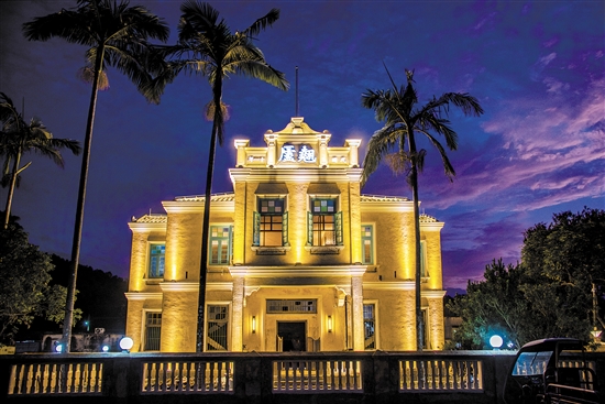 修舊如舊、活化利用做民宿的臺(tái)城官步村翹廬1922。