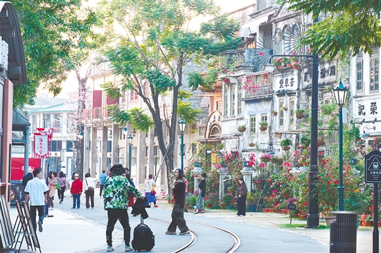 赤坎華僑古鎮(zhèn)建筑獨(dú)特，成為影視劇的取景地。