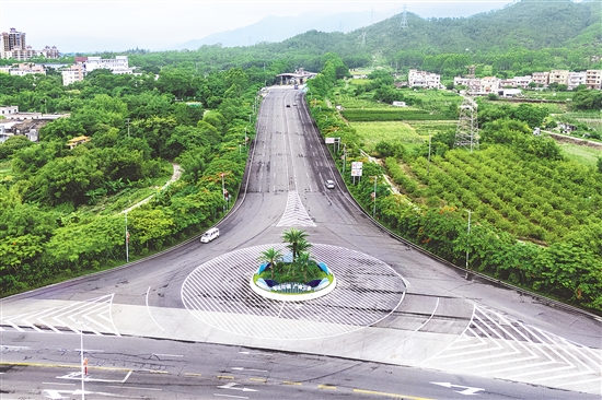 廣海高速出入口環(huán)境優(yōu)化。