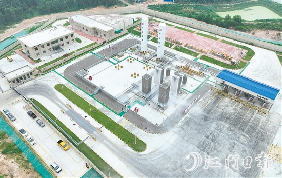 臺山首個天然氣綜合站正式投入運(yùn)行，臺山用氣正式邁入“管道聯(lián)通、雙源保障”的新階段。