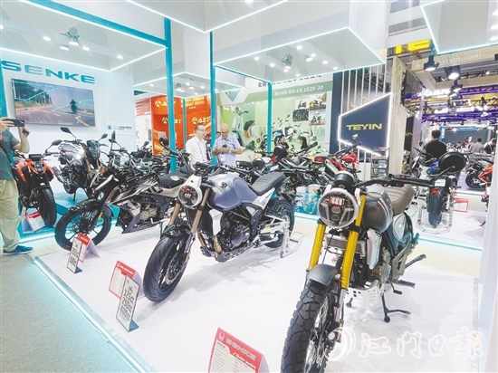 鶴山市已初步形成從關鍵核心部件到摩托車整車制造的全產(chǎn)業(yè)鏈條。