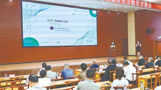 對接會上，一批事關臺山未來高質(zhì)量發(fā)展的重點項目集中亮相。
