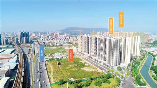 江海14號(hào)地實(shí)景圖。