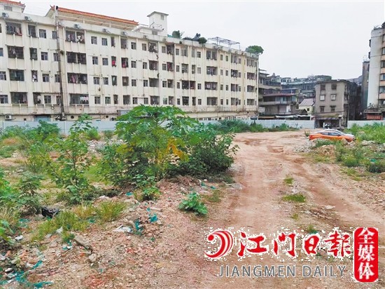 會(huì)城詩書街舊改地塊實(shí)拍圖。