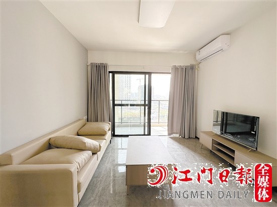 華庭公寓108平方米戶型樣板房。