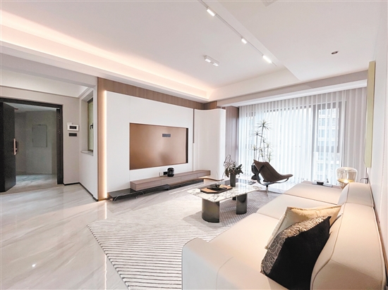 錦富匯景灣C位13幢樣板房。