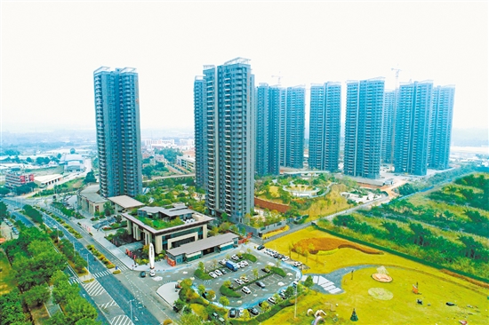 主打“超級4.0社區(qū)”全新理念的臺山博富·福美城去年網(wǎng)簽套數(shù)亮眼。