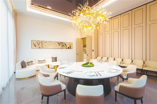 時下許多樓盤的會所配備了私人宴會廳。