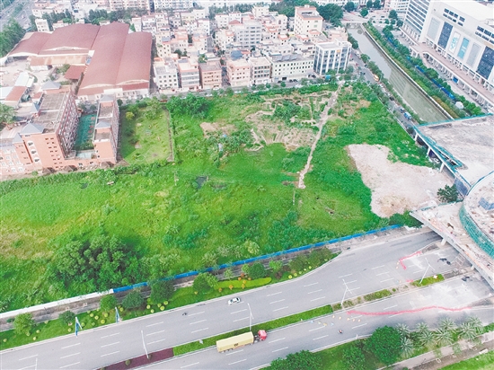 江門市JCR2025-130（江海15）號(hào)地實(shí)景圖。