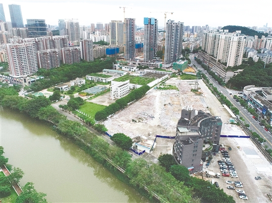 地塊實(shí)景圖。