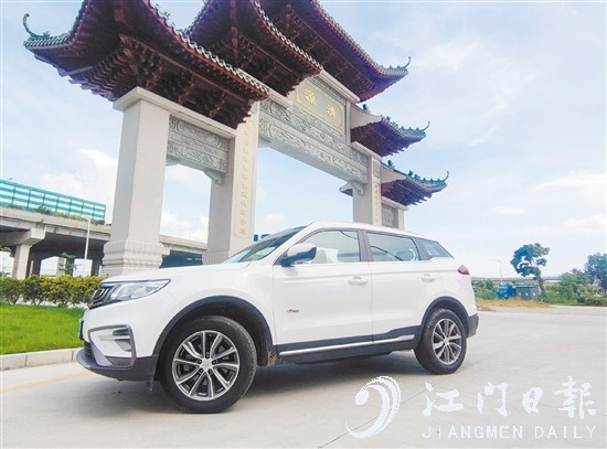 博越百萬(wàn)款外觀大氣精致。