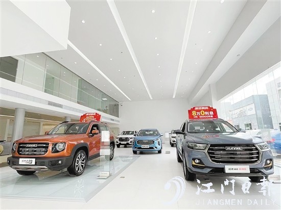 哈弗江門利宏4S店寬敞明亮。