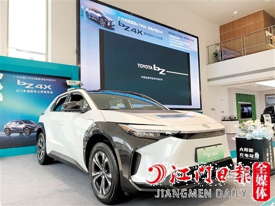 bZ4X外觀霸氣十足。