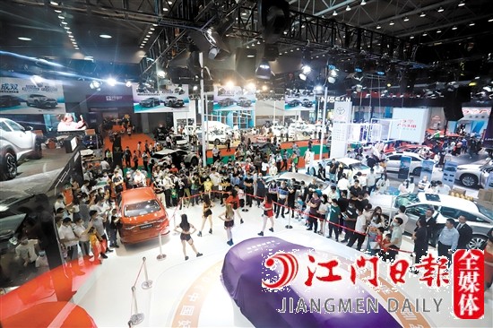 2021年“五一”車展現(xiàn)場(chǎng)。