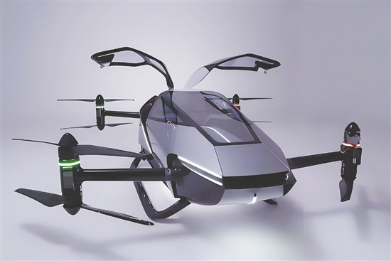 小鵬旗下的旅航者X2飛行汽車將亮相“十一”車展。采訪對象供圖